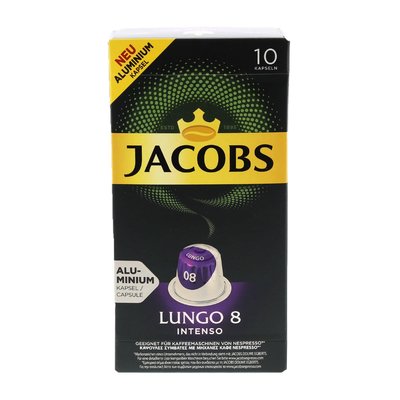 Image of Jacobs Kapsel Lungo 8 Intenso
