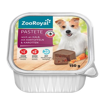 Image of ZooRoyal Pastete mit Kalb, Kartoffeln & Karotten