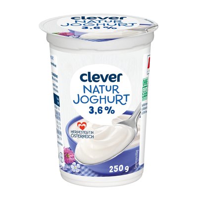 Image of Clever Joghurt Natur 3.6%