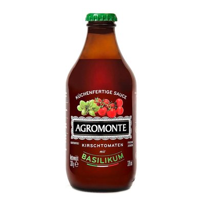 Image of Agromonte Kirschtomaten Basilikum Sauce