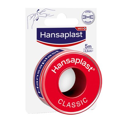Image of Hansaplast Classic Fixierpflaster 5mx2,5cm