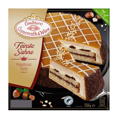 Image of Coppenrath & Wiese Feinste Sahne Haselnuss Torte