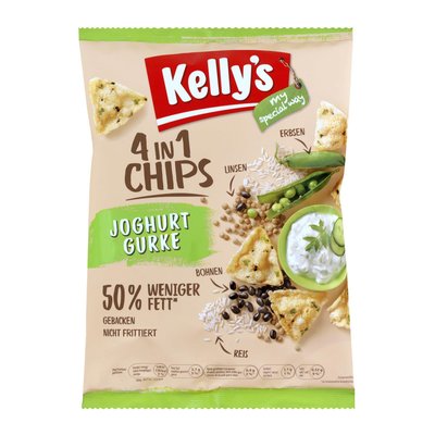 Image of Kelly's Chips 4in1 Joghurt Gurke