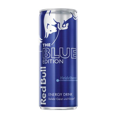 Image of Red Bull Energy Drink Blue Edition Heidelbeere