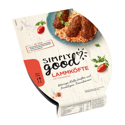 Image of Simply Good Lammköfte Mit Tomatenreis