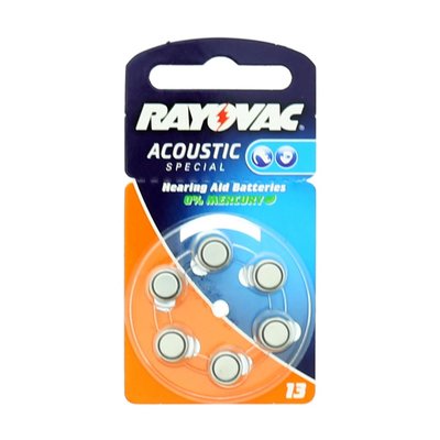 Image of Rayovac Hörgerätbatterie Typ 13