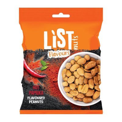 Image of List Nuts Erdnüsse Hot Paprika
