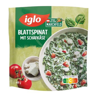 Image of Iglo Blattspinat mit Schafkäse