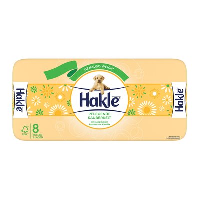 Image of Hakle Toilettenpapier Pflegende Sauberkeit