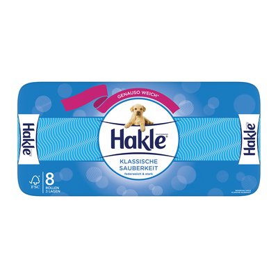 Image of Hakle Toilettenpapier Klassiche Sauberkeit