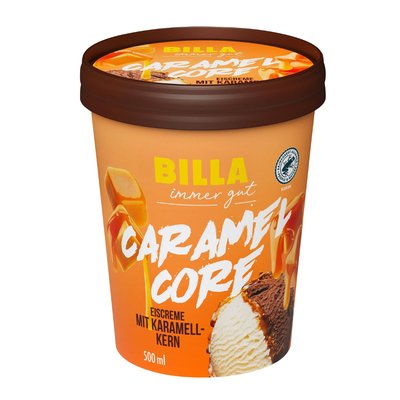 Image of BILLA Caramel Core Eis