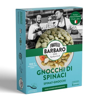 Image of Fratelli Barbaro Gnocchi mit Spinat