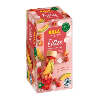 Image of BILLA Eistee Erdbeer-Melone