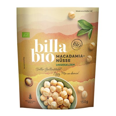 Image of Billa Bio Macadamia Natur