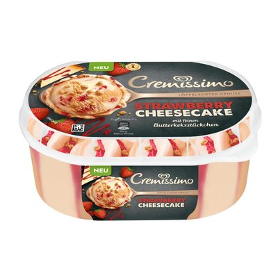 Image of Eskimo Cremissimo Strawberry Cheesecake