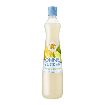Image of YO Fruchtsirup Zitrone-Limette ohne Zucker
