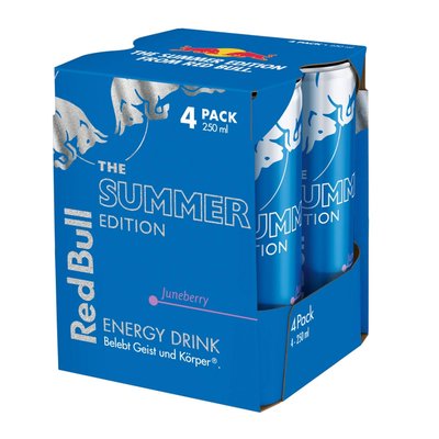 Image of Red Bull Summeredition Juneberry 4-Pack
