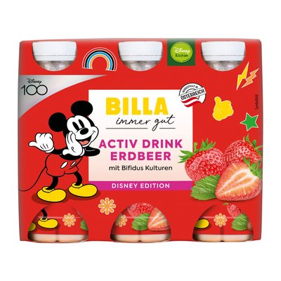 Image of BILLA Activ Drink Erdbeere