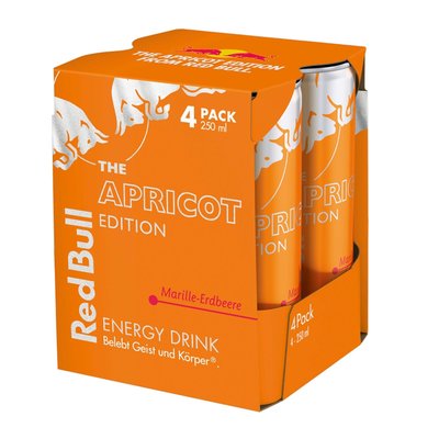 Image of Red Bull Apricot Edition 4-Pack