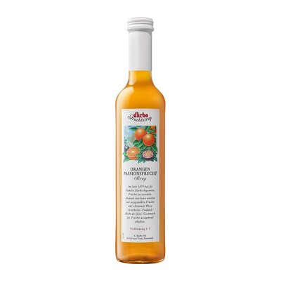 Image of Darbo Sirup Orange - Passionsfrucht