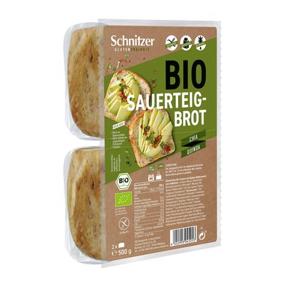 Image of Schnitzer Sauerteigbrot Chia & Quinoa Glutenfrei