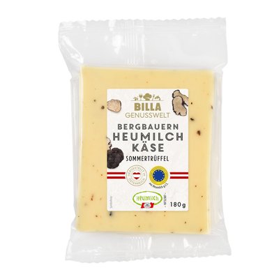 Image of BILLA Genusswelt Heumilch Käse Trüffel