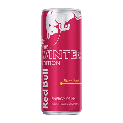 Image of Red Bull Energydrink Winteredition Birne - Zimt
