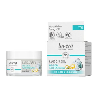 Image of Lavera Basis Sensitiv Anti-Falten Creme Q10