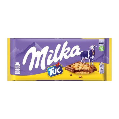 Image of Milka Sandwich mit TUC-Cracker