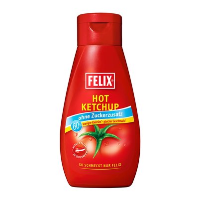 Image of Felix Hot Ketchup ohne Zuckerzusatz