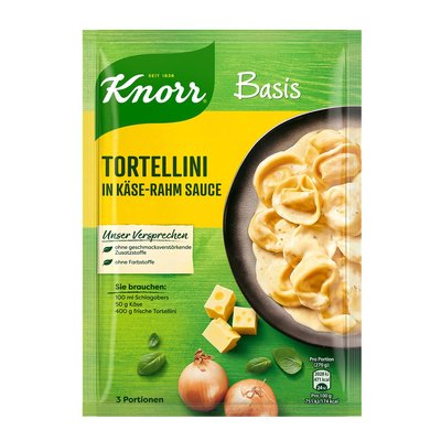 Image of Knorr Basis für Tortellini in Käse Rahm Sauce