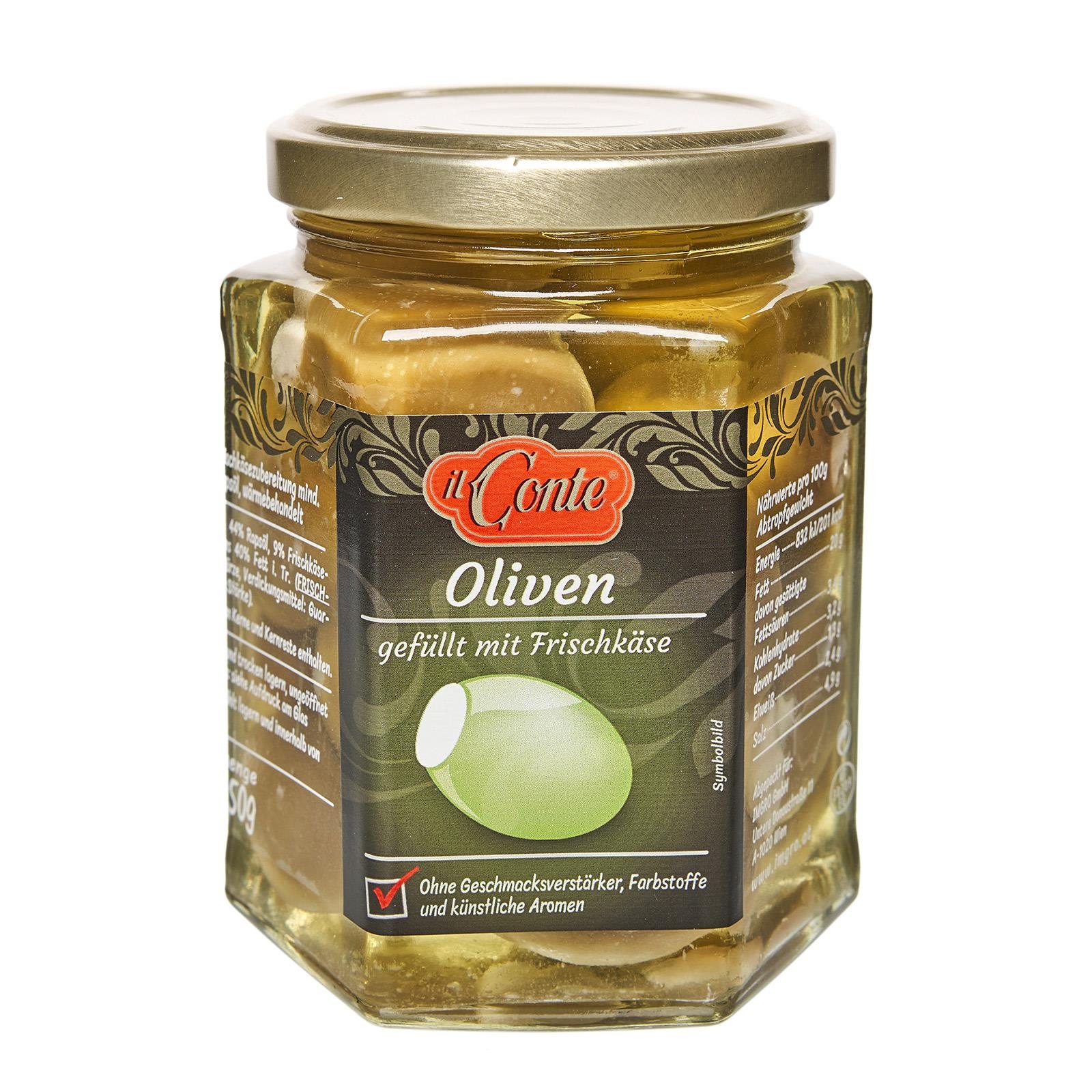Il Conte Oliven mit Frischkäse | BILLA Online Shop