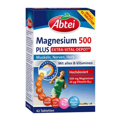 Image of Abtei Magnesium 500 Plus