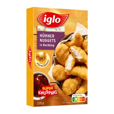 Image of Iglo Hühner Nuggets in Backteig