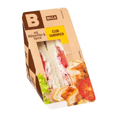 Image of BILLA Beste Pause Club Sandwich