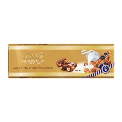 Image of Lindt Goldtafel Milch-Traube-Nuss