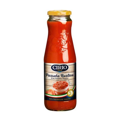 Image of Cirio Passata Rustica - Grob Passierte Tomaten