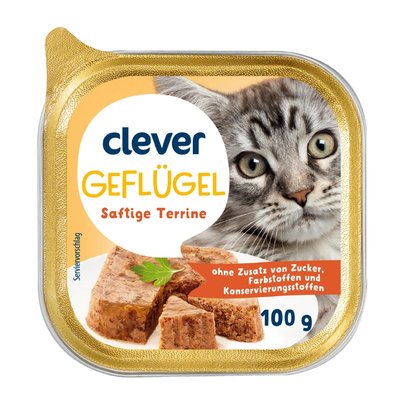 Image of Clever Katze Geflügel