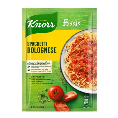 Image of Knorr Basis für Spaghetti Bolognese