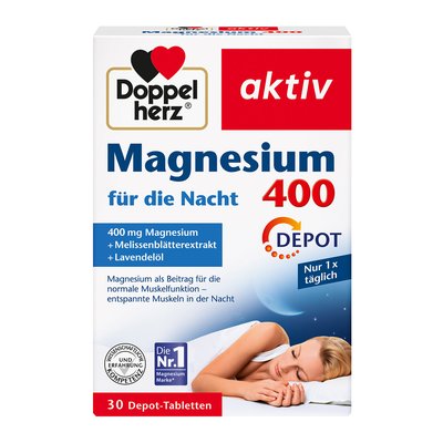 Image of Doppelherz Magnesium 400 für die Nacht