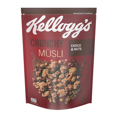 Image of Kellogg's Choco & Nuts Crunchy Müsli