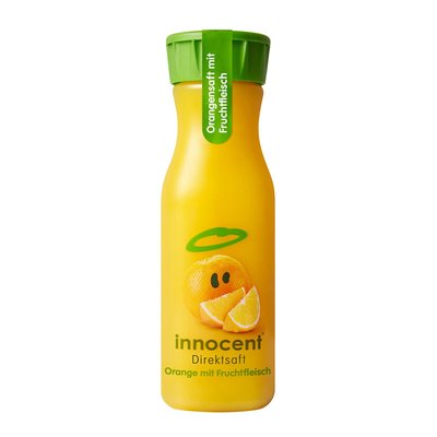 Image of innocent Orangensaft mit Fruchtfleisch
