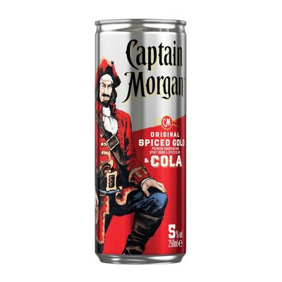 Image of Captain Morgan Rum & Cola