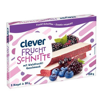 Image of Clever Fruchtschnitte Waldfrucht