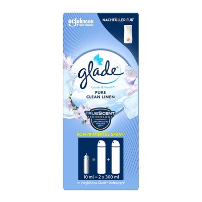 Image of Glade Touch & Fresh Pure Clean Linen Minispray Nachfüller