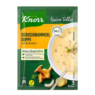 Image of Knorr Kaiserteller Eierschwammerlsuppe