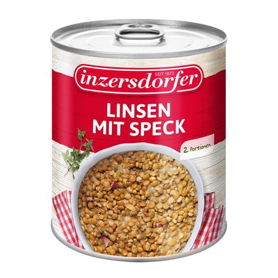 Image of Inzersdorfer Linsen mit Speck