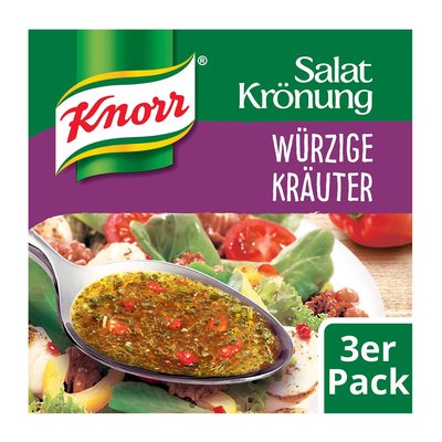Image of Knorr Salatkrönung Würzige Kräuter 3er