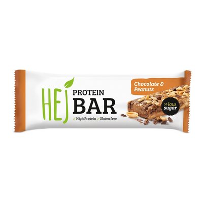 Image of HEJ Chocolate & Peanuts  Protein Bar