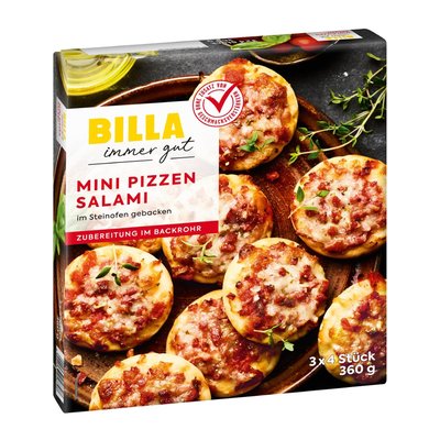 Image of BILLA Mini-Pizzen Salami